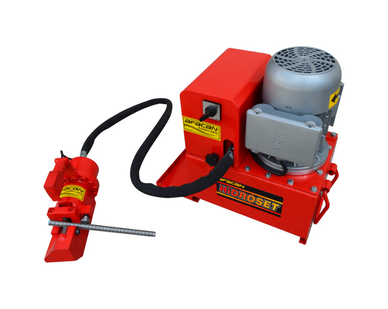 AFACAN 18 MM PORTATİF HORTUMLU DEMİR KESME MAKİNESİ